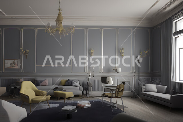 غرفة معيشة بتصاميم عصرية حديثه، ديكورات داخليه، غرفة جلوس, أثاث منزلي راقي، تصاميم عصرية فاخرة، شقق وفلل سكنية, فنادق ومنتجعات فاخره