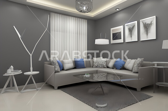 غرفة معيشة بتصاميم عصرية حديثه، ديكورات داخليه، غرفة جلوس, أثاث منزلي راقي، تصاميم عصرية فاخرة، شقق وفلل سكنية, فنادق ومنتجعات فاخره