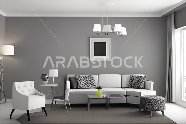 غرفة معيشة بتصاميم عصرية حديثه، ديكورات داخليه، غرفة جلوس, أثاث منزلي راقي، تصاميم عصرية فاخرة، شقق وفلل سكنية, فنادق ومنتجعات فاخره