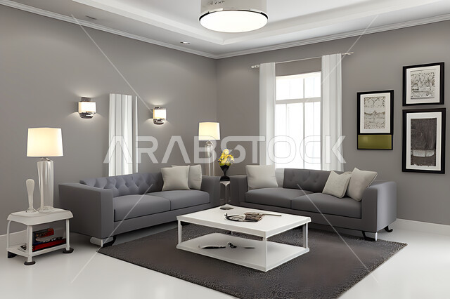غرفة معيشة بتصاميم عصرية حديثه، ديكورات داخليه، غرفة جلوس, أثاث منزلي راقي، تصاميم عصرية فاخرة، شقق وفلل سكنية, فنادق ومنتجعات فاخره