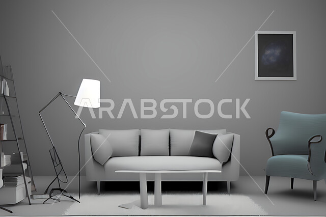 Living room with modern modern designs, interior decorations, living room, elegant home furniture, luxurious modern designs, apartments and villas, luxury hotels and resorts