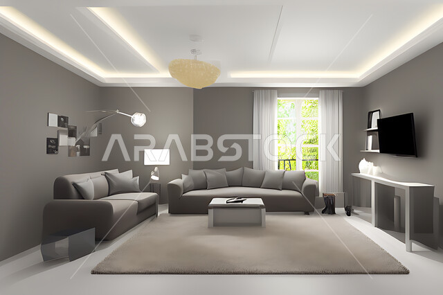 غرفة معيشة بتصاميم عصرية حديثه، ديكورات داخليه، غرفة جلوس, أثاث منزلي راقي، تصاميم عصرية فاخرة، شقق وفلل سكنية, فنادق ومنتجعات فاخره
