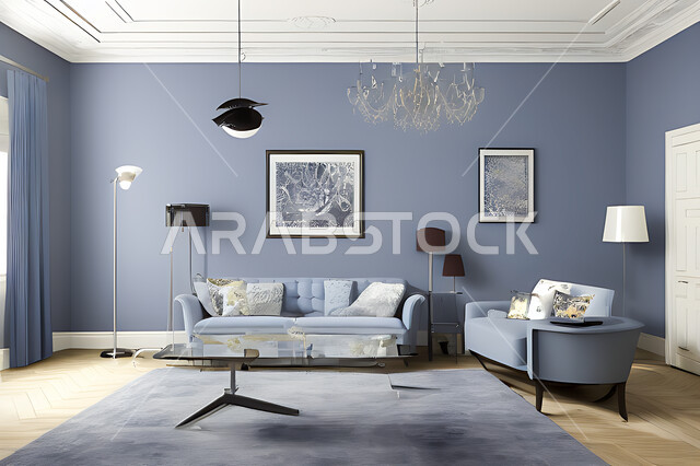 Living room with modern modern designs, interior decorations, living room, elegant home furniture, luxurious modern designs, apartments and villas, luxury hotels and resorts