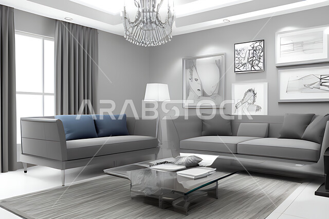 غرفة معيشة بتصاميم عصرية حديثه، ديكورات داخليه، غرفة جلوس, أثاث منزلي راقي، تصاميم عصرية فاخرة، شقق وفلل سكنية, فنادق ومنتجعات فاخره