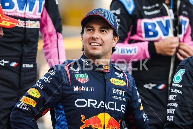 Red Bull Airplane Races PEREZ Sergio (mex), Red Bull Racing RB20, portrait during the Formula 1 ...