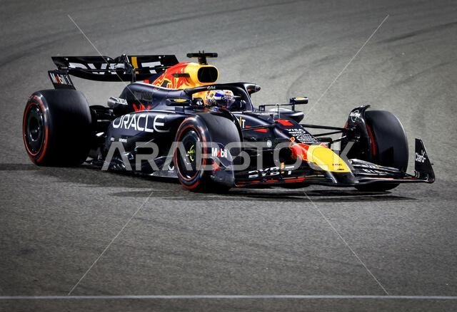 Red Bull Racing's Max Verstappen during the Bahrain Grand Prix at the ...