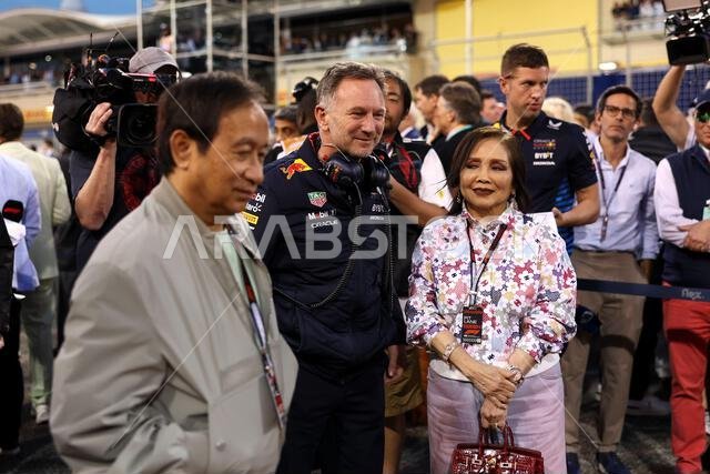 Sakhir, Bahrain. 02nd Mar, 2024. Geri Horner (GBR) Singer with her ...