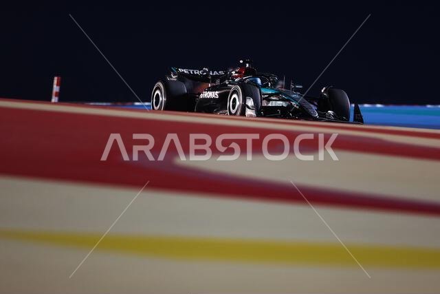 63 RUSSELL George (gbr), Mercedes AMG F1 Team W15, action during the ...