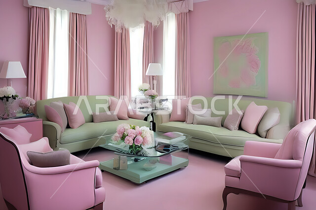 تصميم داخلي حديث لشقة سكنية ، تصاميم وديكورات داخلية ، تصميم معماري هندسي حديث ، شقق سكنية بتصاميم عصرية ، غرفة معيشة بتصاميم فاخرة وأنيقة ، أثاث منزلي راقي