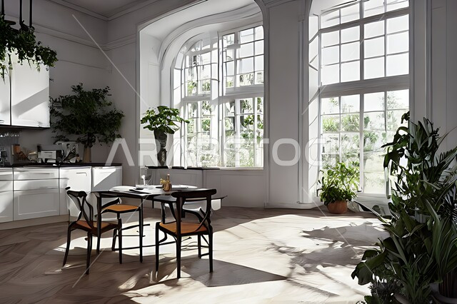 تصميم داخلي حديث لمطبخ عصري، تصاميم وديكورات داخلية ، تصميم معماري هندسي حديث ، فلل سكنية بتصاميم عصرية فاخره