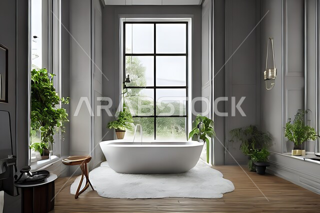 تصميم حمام في منزل عصري ، تصاميم وديكورات داخلية للحمامات ، شقق سكنية سياحية ، تصميم حمامات حديثة ، فنادق فاخرة ، تصميم معماري هندسي حديث .