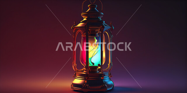 فانوس عربي تقليدي معدني، إضاءة وزينة شهر رمضان، تحف رمضانيه, الإحتفال بقدوم شهر رمضان، ديكورات وأنوار، اجواء رمضانية , إضاءه ملونه