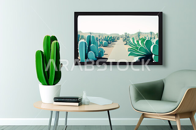 Living room with modern modern designs, living room, interior decorations, hanging paintings, antiques and accessories, upscale home furniture, modern designs, apartments and villas, interior decoration