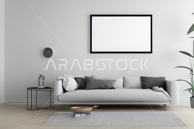 غرفة معيشه بتصاميم عصرية حديثه، غرفة جلوس, ديكورات داخليه، لوحات فنيه معلقه, تحف و إكسسوارات, أثاث منزلي راقي، تصاميم عصرية ، شقق وفلل سكنية ، ديكور داخلي