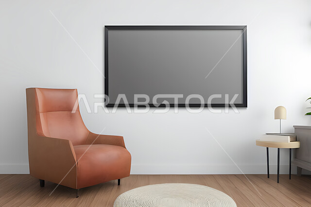 Living room with modern modern designs, living room, interior decorations, hanging paintings, antiques and accessories, upscale home furniture, modern designs, apartments and villas, interior decoration