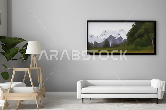 غرفة معيشه بتصاميم عصرية حديثه، غرفة جلوس, ديكورات داخليه، لوحات فنيه معلقه, تحف و إكسسوارات, أثاث منزلي راقي، تصاميم عصرية ، شقق وفلل سكنية ، ديكور داخلي