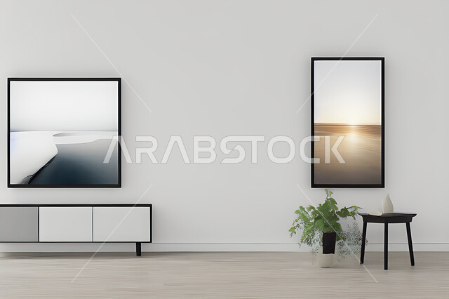 غرفة بتصاميم عصرية حديثه، ديكورات داخليه، لوحات فنيه معلقه, تحف و إكسسوارات, أثاث منزلي راقي، تصاميم عصرية ، شقق وفلل سكنية ، ديكور داخلي