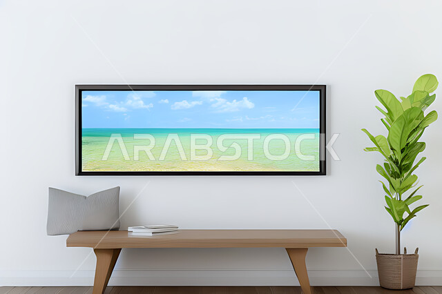 Room with modern modern designs, interior decorations, hanging paintings, antiques and accessories, upscale home furniture, modern designs, apartments and villas, interior decoration