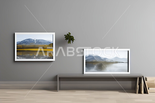 غرفة بتصاميم عصرية حديثه، ديكورات داخليه، لوحات فنيه معلقه, تحف و إكسسوارات, أثاث منزلي راقي، تصاميم عصرية ، شقق وفلل سكنية ، ديكور داخلي