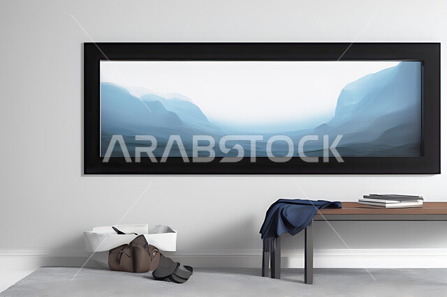 Room with modern modern designs, interior decorations, hanging paintings, antiques and accessories, upscale home furniture, modern designs, apartments and villas, interior decoration