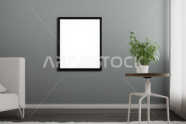 Room with modern modern designs, interior decorations, hanging paintings, antiques and accessories, upscale home furniture, modern designs, apartments and villas, interior decoration