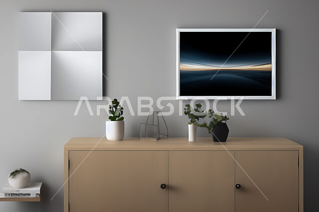 غرفة بتصاميم عصرية حديثه، ديكورات داخليه، لوحات فنيه معلقه, تحف و إكسسوارات, أثاث منزلي راقي، تصاميم عصرية ، شقق وفلل سكنية ، ديكور داخلي