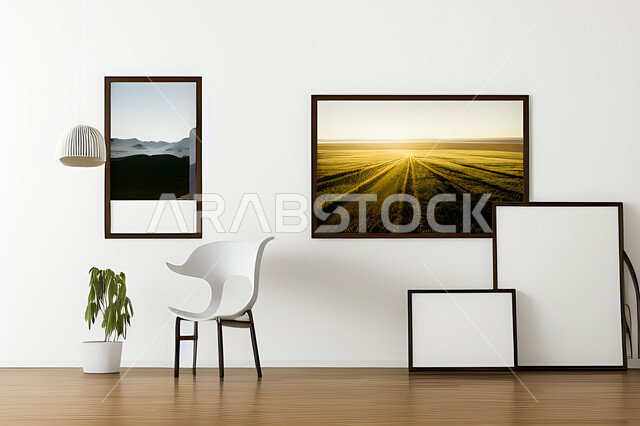 غرفة بتصاميم عصرية حديثه، ديكورات داخليه، لوحات فنيه معلقه, تحف و إكسسوارات, أثاث منزلي راقي، تصاميم عصرية ، شقق وفلل سكنية ، ديكور داخلي