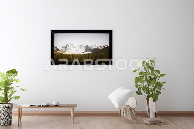 Room with modern modern designs, interior decorations, hanging paintings, antiques and accessories, upscale home furniture, modern designs, apartments and villas, interior decoration