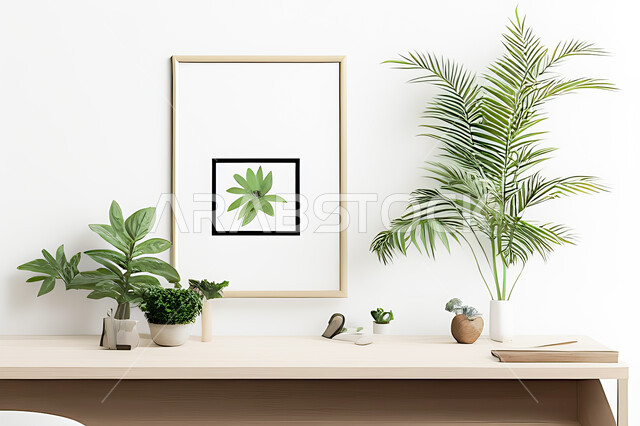 Room with modern modern designs, interior decorations, hanging paintings, antiques and accessories, upscale home furniture, modern designs, apartments and villas, interior decoration