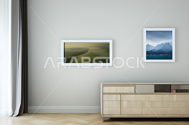 غرفة بتصاميم عصرية حديثه، ديكورات داخليه، لوحات فنيه معلقه, تحف و إكسسوارات, أثاث منزلي راقي، تصاميم عصرية ، شقق وفلل سكنية ، ديكور داخلي