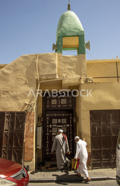 مسجد في مدينة جدة التاريخية ، المملكة العربية السعودية ، معالم تاريخية في جدة البلد ، البلد التاريخي في مدينة جدة ، حي البلد