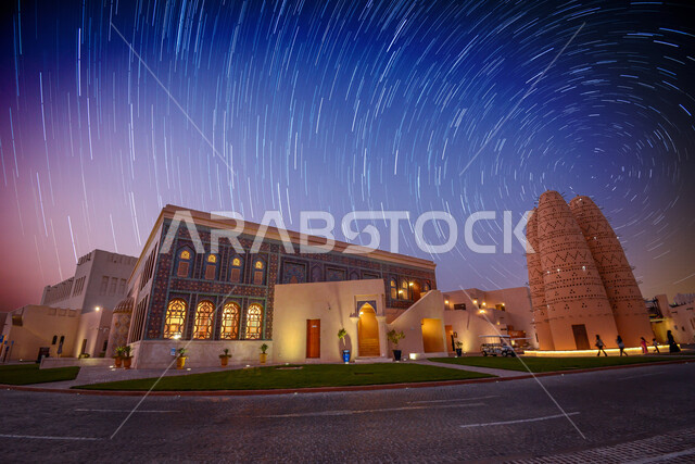 مسجد قرية كتارا في الدوحة بقطر، الفن الهندسي المعماري، معالم قطر، الحي الثقافي