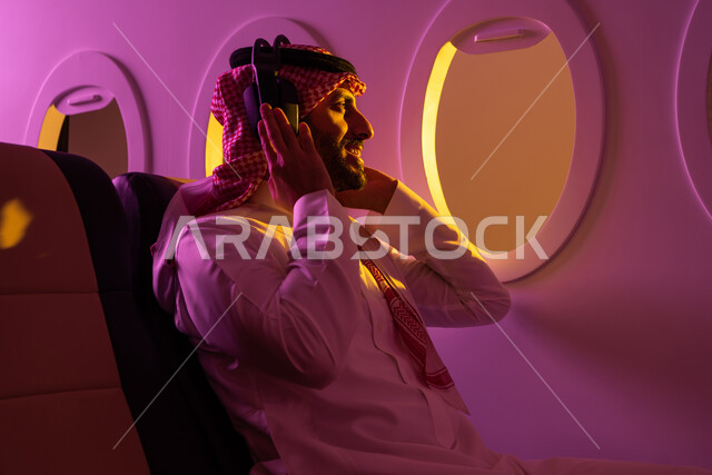 Tourist flights, air transportation, wearing the Saudi dress and ...