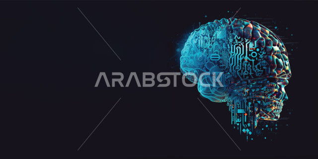 التكنولوجيا الرقمية للوجه، تطور التقنية والتكنولوجيا، الذكاء الإصطناعي، الدماغ المضيء، تكنولوجيا المستقبل