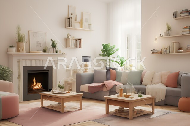 Living room with modern modern designs, interior decorations, living room, elegant home furniture, luxurious modern designs, apartments and villas, luxury hotels and resorts