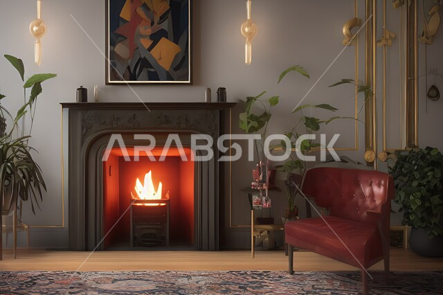 غرفة معيشة بتصاميم عصرية جذابة، ديكورات رائعة، أثاث منزلي راقي، تصاميم عصرية فاخرة، شقق سكنية راقية، شقق سكنية سياحية، ديكور داخلي