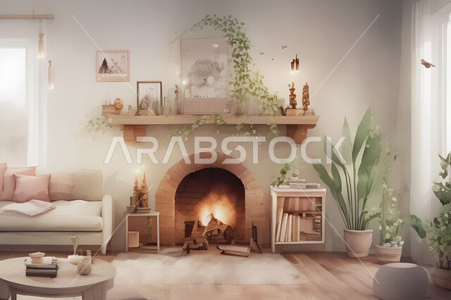 Living room with modern modern designs, interior decorations, living room, elegant home furniture, luxurious modern designs, apartments and villas, luxury hotels and resorts