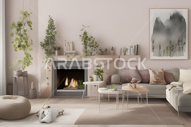 Living room with modern modern designs, interior decorations, living room, elegant home furniture, luxurious modern designs, apartments and villas, luxury hotels and resorts