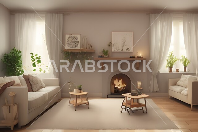 Living room with modern modern designs, interior decorations, living room, elegant home furniture, luxurious modern designs, apartments and villas, luxury hotels and resorts