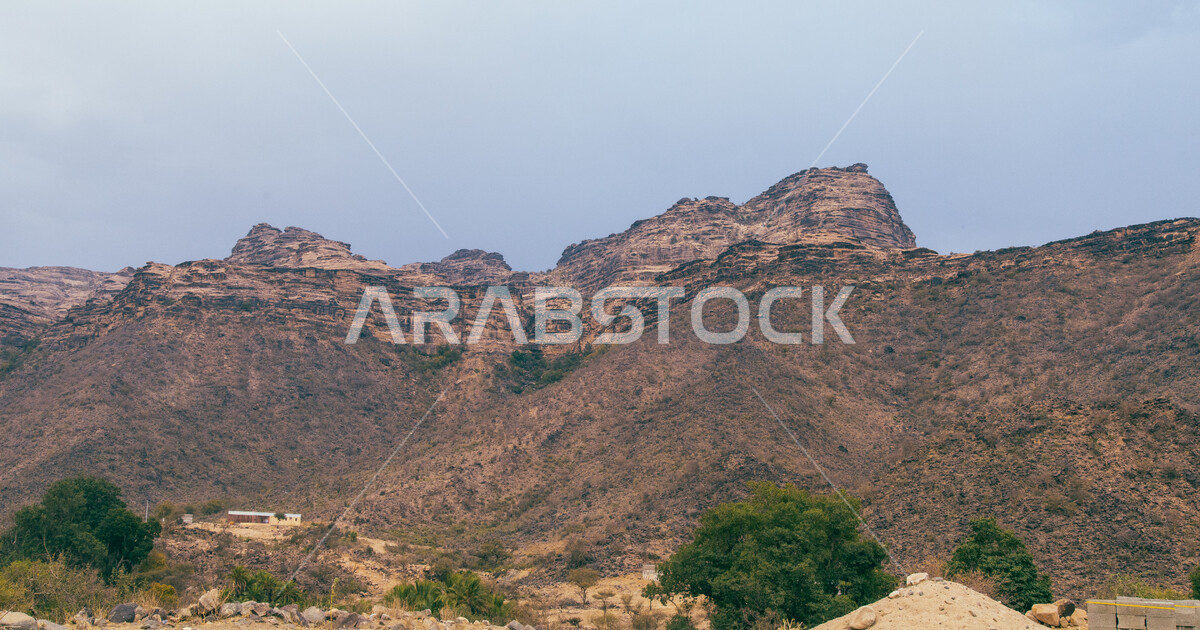 Arabian Ranges Photos Asir mountains in the center of Kohla, the highest city in Saudi Arabia ...