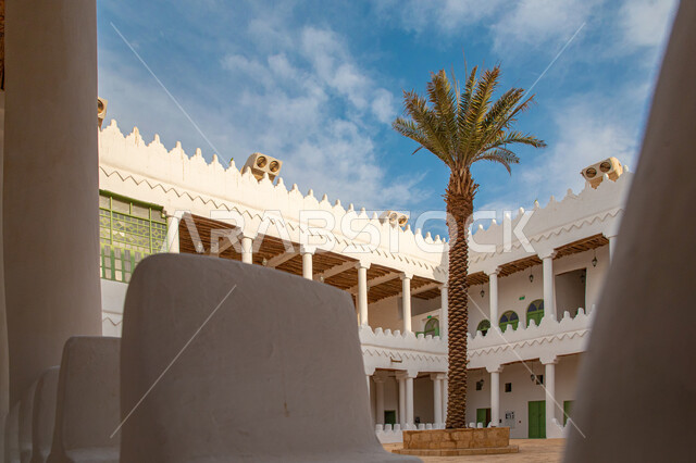 قصر المربع في الرياض بالمملكة العربية السعودية، الفن الهندسي المعماري، معالم اثرية تاريخية قديمة، معالم الرياض المشهورة، قصور الرياض