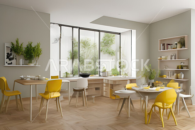 مطبخ بتصاميم عصرية فاخرة، تصاميم وديكورات داخلية، تصميم هندسي معماري حديث، شقق سكنية بتصاميم عصرية