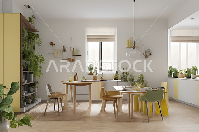 مطبخ بتصاميم عصرية فاخرة، تصاميم وديكورات داخلية، تصميم هندسي معماري حديث، شقق سكنية بتصاميم عصرية