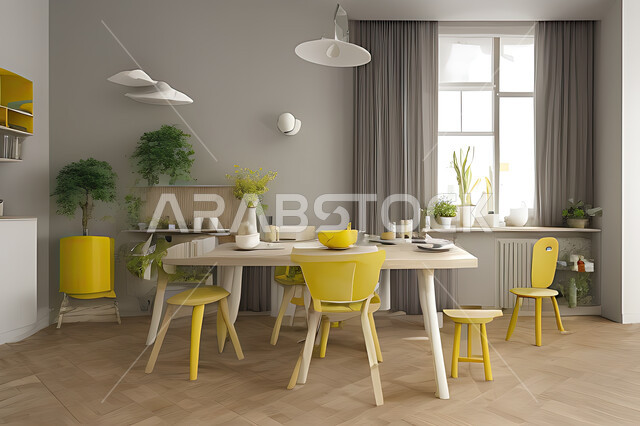 مطبخ بتصاميم عصرية فاخرة، تصاميم وديكورات داخلية، تصميم هندسي معماري حديث، شقق سكنية بتصاميم عصرية