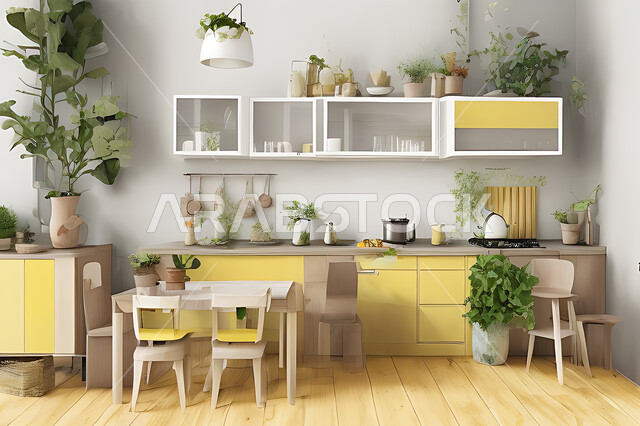 مطبخ بتصاميم عصرية فاخرة، تصاميم وديكورات داخلية، تصميم هندسي معماري حديث، شقق سكنية بتصاميم عصرية