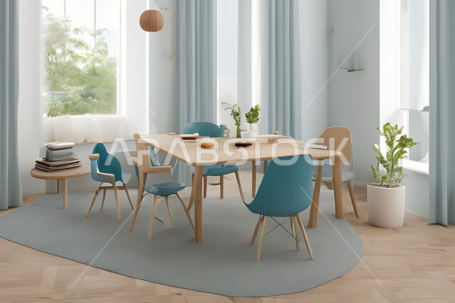 غرفة معيشة بتصاميم عصرية جذابة، ديكورات رائعة، أثاث منزلي راقي، تصاميم عصرية فاخرة، شقق سكنية راقية، شقق سكنية سياحية، ديكور داخلي