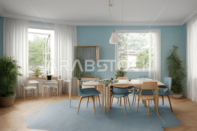 غرفة معيشة بتصاميم عصرية جذابة، ديكورات رائعة، أثاث منزلي راقي، تصاميم عصرية فاخرة، شقق سكنية راقية، شقق سكنية سياحية، ديكور داخلي