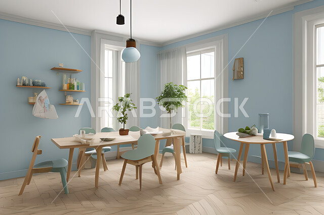 A living room with attractive modern designs, exquisite decorations, elegant home furnishings, luxurious modern designs, elegant residential apartments, tourist apartments, interior decoration