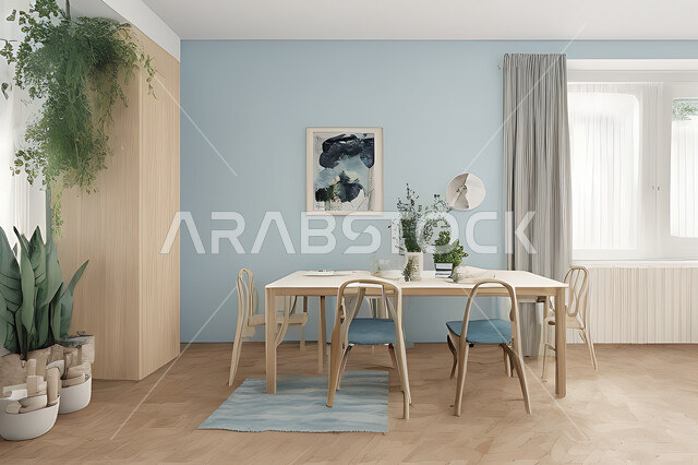 A living room with attractive modern designs, exquisite decorations, elegant home furnishings, luxurious modern designs, elegant residential apartments, tourist apartments, interior decoration