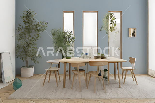 A living room with attractive modern designs, exquisite decorations, elegant home furnishings, luxurious modern designs, elegant residential apartments, tourist apartments, interior decoration